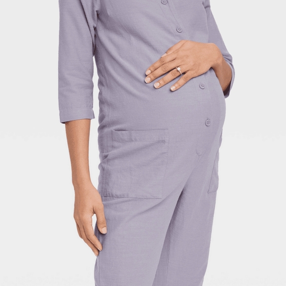 The Nines by Hatch Maternity Jumpsuit - Picture 2 of 3